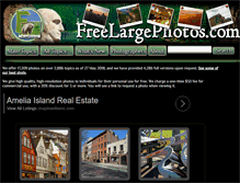 Tablet Screenshot of freelargephotos.com